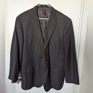 Joseph Abboud Nordstrom Super 130’s Wool Blazer 48R Made in USA Loro Piana